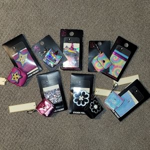 💥Matching Ear Bud Case & Phone Sticker Pocket